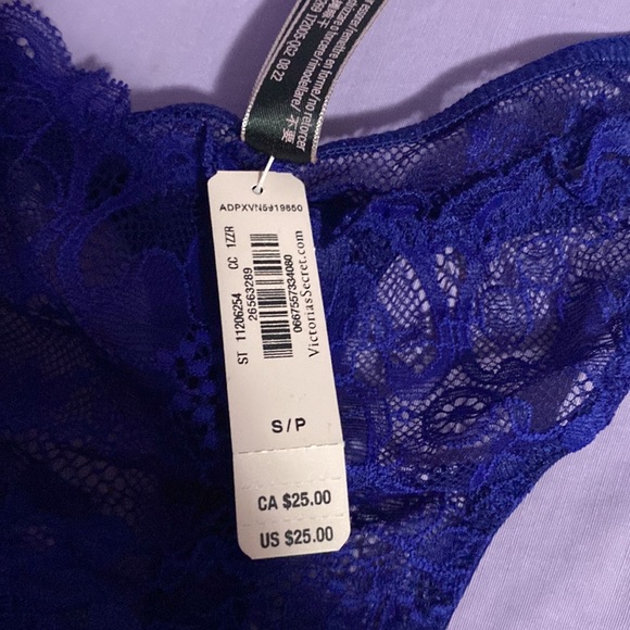 NEW…VICTORIA'S SECRET Blue G-String - Picture 4 of 9